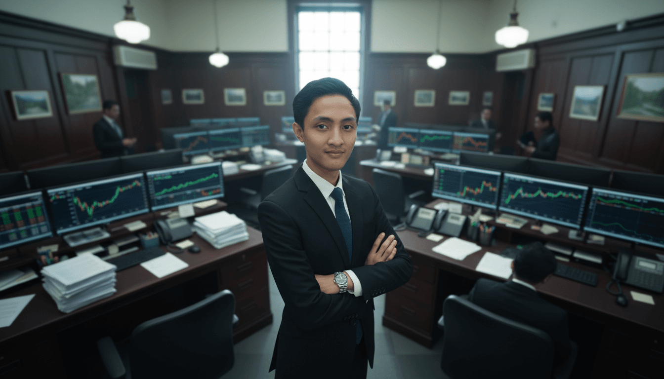 Cara Daffa Aslam Menaklukkan Bursa Saham: Ini Bukan Arena untuk Mental ‘Ikut-ikutan’